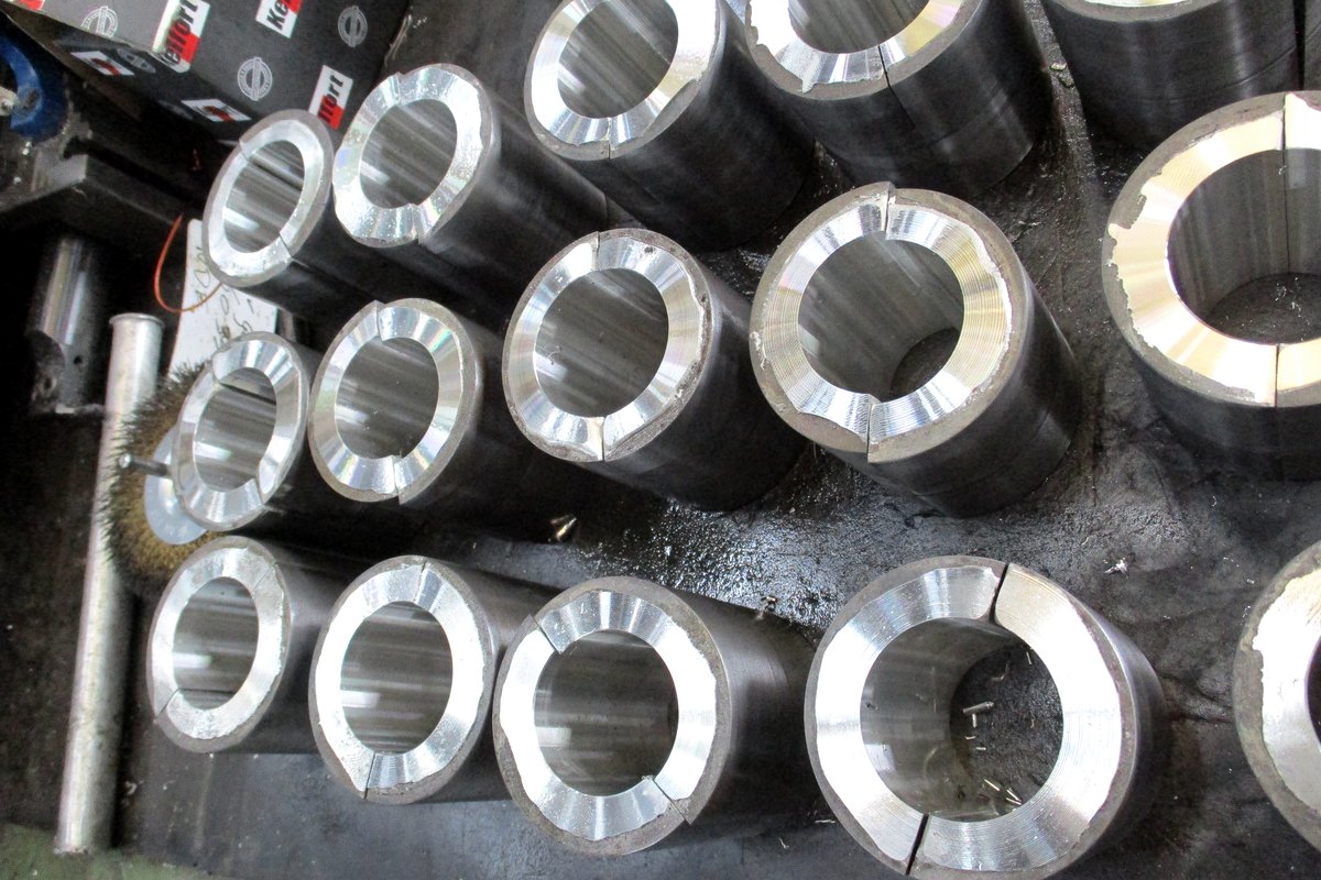 Bearing components in the Hageman workshop